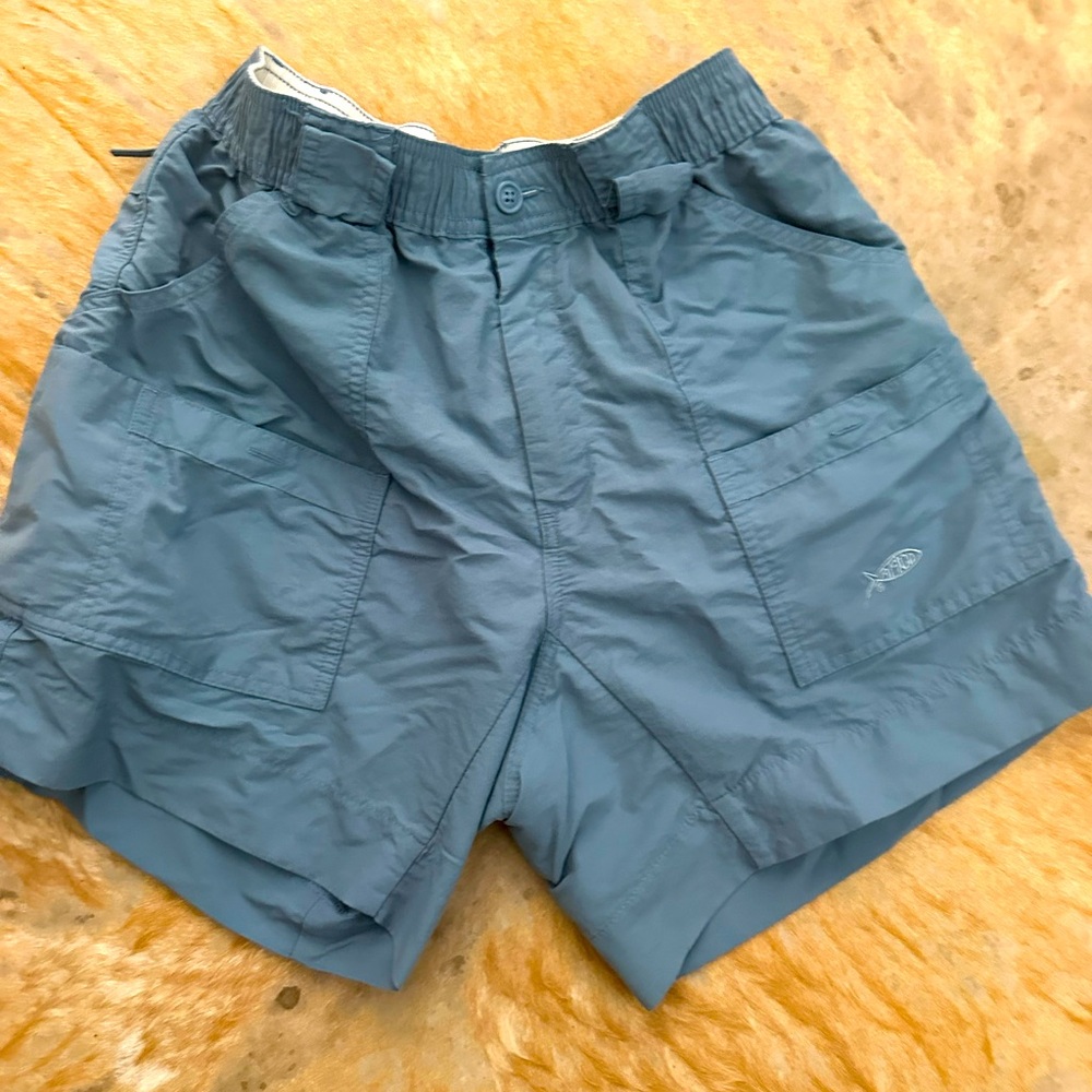Aftco Men's Blue Cargo Shorts sold FB